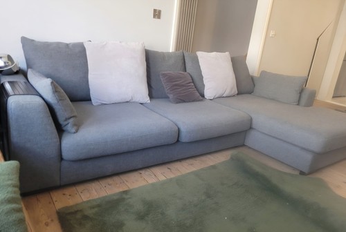 Dfs grey acrylic blend fabric - dfs,