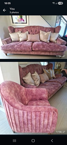 Sofology pink italian velvet - pink,
