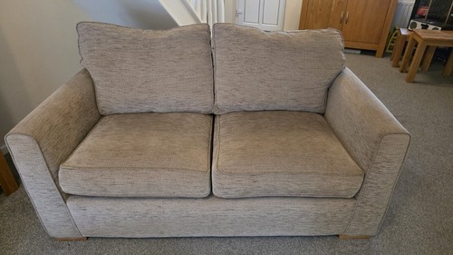 Dfs seater brown - seater, beige