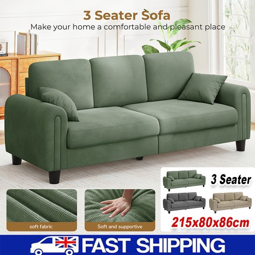 Seater sofa waffle - waffle, fabric