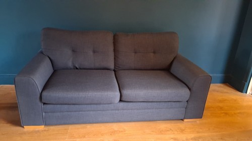 Dfs seater sofa navy - 3-seater,