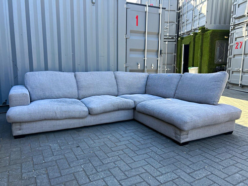 Dfs grey euphoria corner sofa - grey,
