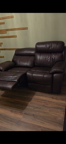 Dfs leather reclyning sofas - reclyning,