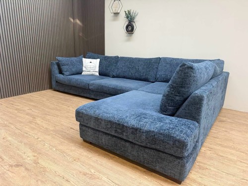 Dfs kazier blue - blue, l-shape