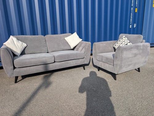 Dfs grey fabric - grey,