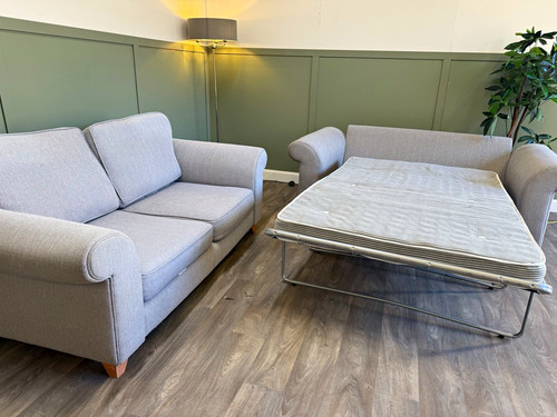 Dfs grey sofa bed and - dfs,