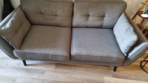 Dfs grey woven - fabric, 3