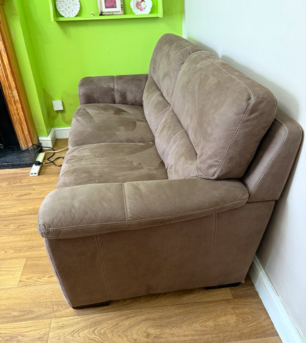 Dfs brown seater sofa 100 - 3,