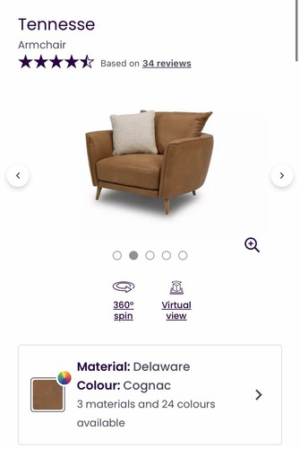 Dfs tennessee armchair - dfs, brand