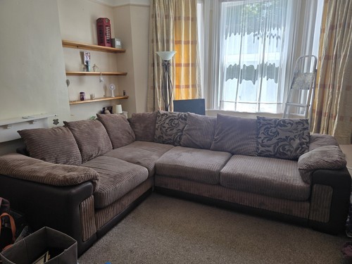 Corner sofa brown from dfs - corner,