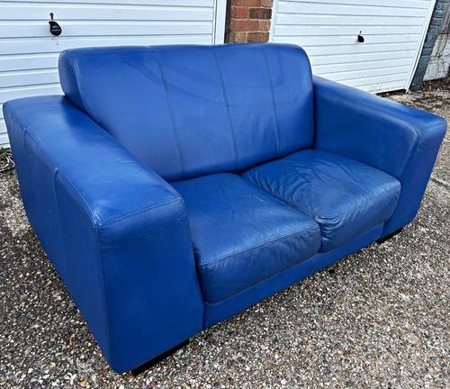 Dfs seater blue - 2, 100%
