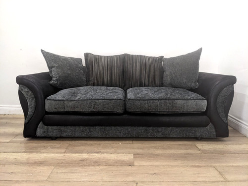 Sofa seater dfs black - dfs, grey