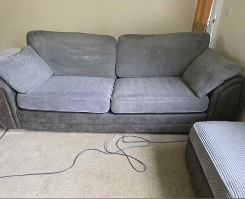 Dfs grey sofa set - dfs, –