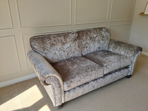 Dfs seater sofa - in, silver