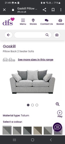 Seater dfs gaskill - seater,