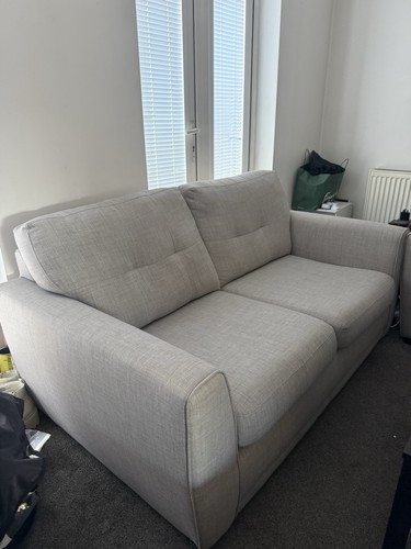 Dfs kian grey fabric seater - kian,