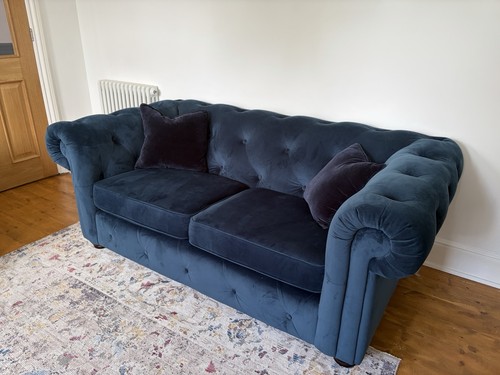 Dfs belair blue velvet - dfs,
