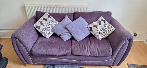 Purple seater dfs material - 2,