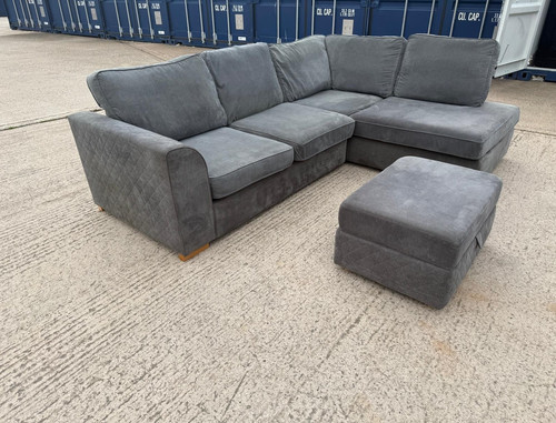 Dfs orka corner sofa grey - orka,