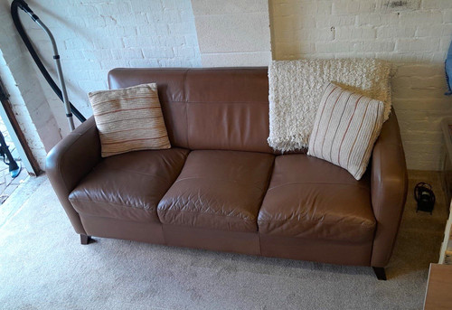 Dfs brown soft leather - brown,