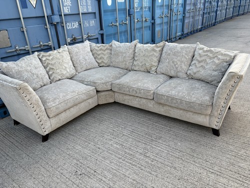 Dfs lawrie grey corner sofa - corner,