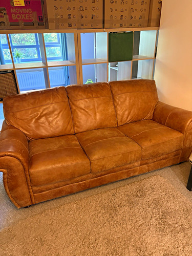 Dfs brown leather - leather, 3